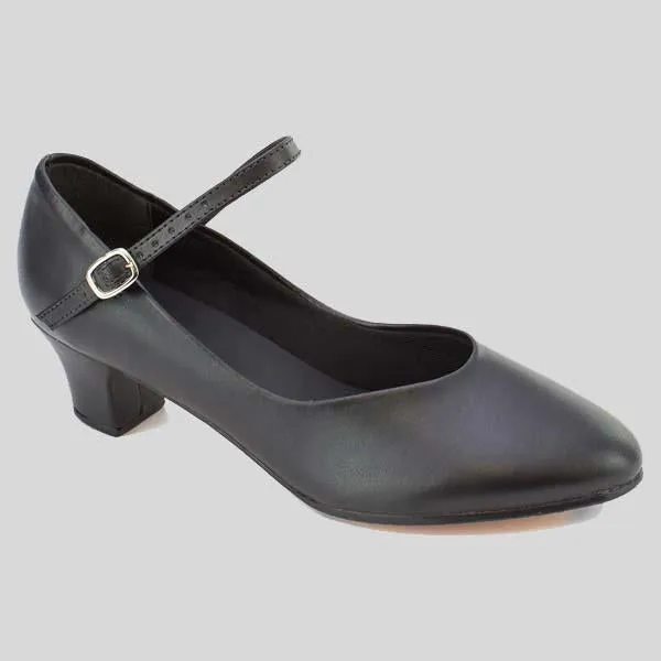 SO DANCA 1.5" HEEL CELINE CHARACTER SHOE - ADULT #CH50 zipper
