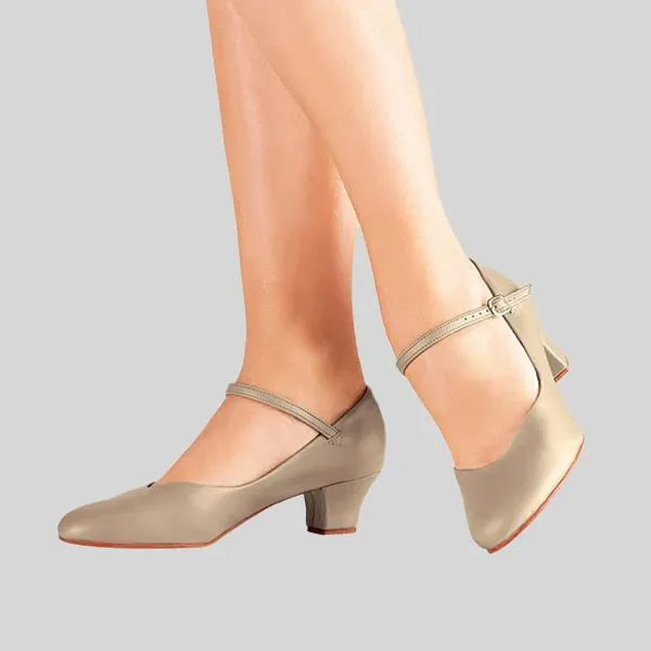 SO DANCA 1.5" HEEL CELINE CHARACTER SHOE - ADULT #CH50 loafer