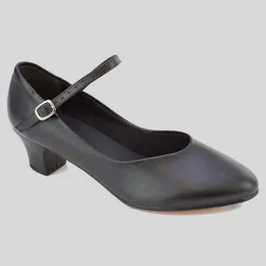 SO DANCA 1.5" HEEL CELINE CHARACTER SHOE - ADULT #CH50 zipper
