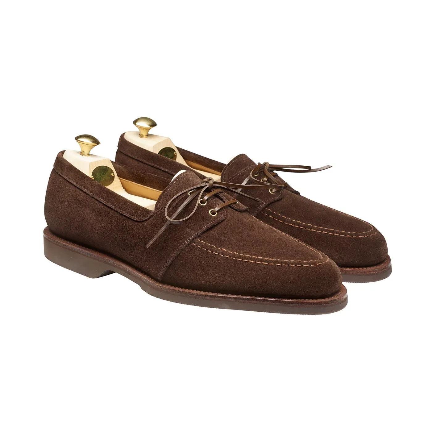 City Street Falmouth Dark Brown Suede