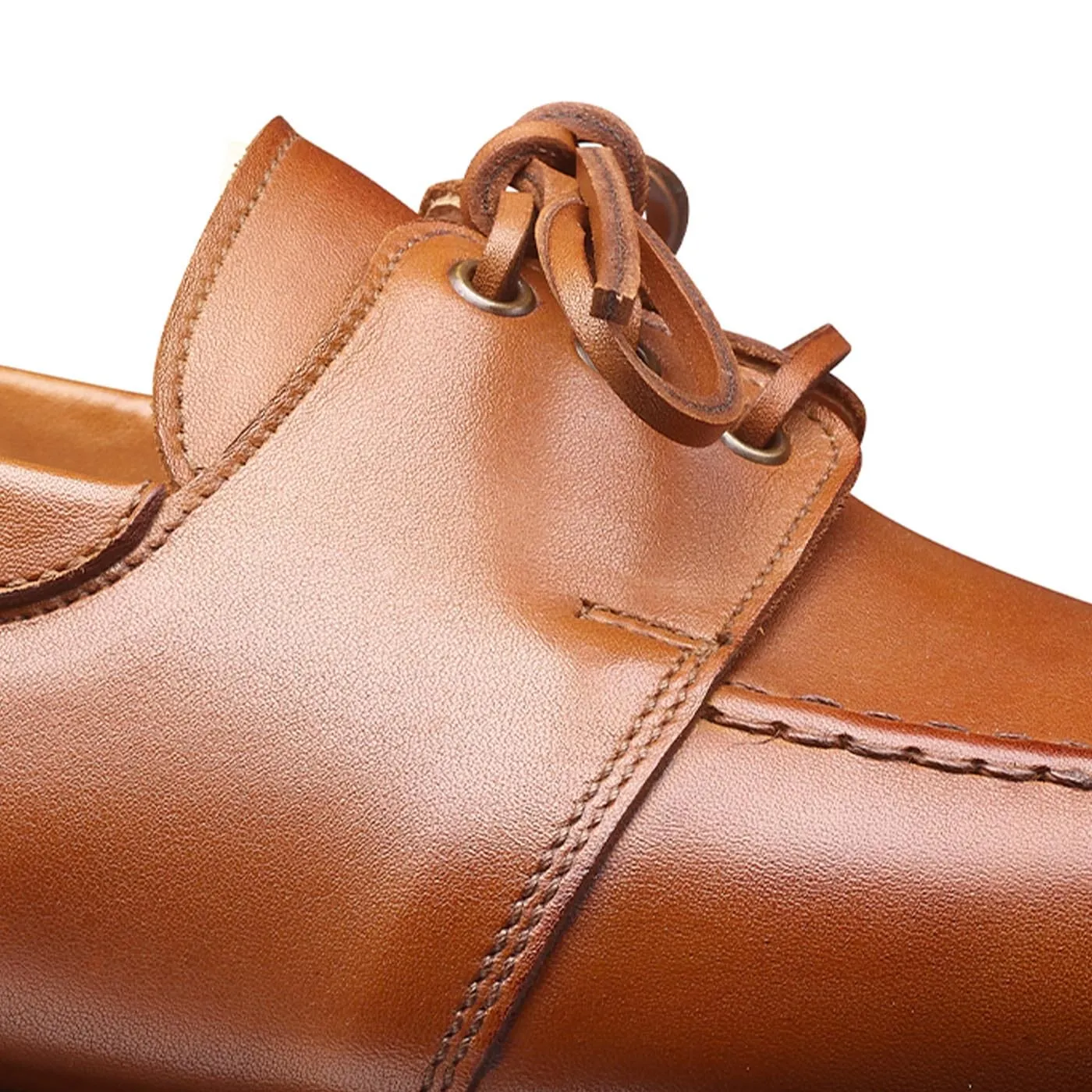 Light Padding Falmouth Tan Wax Calf