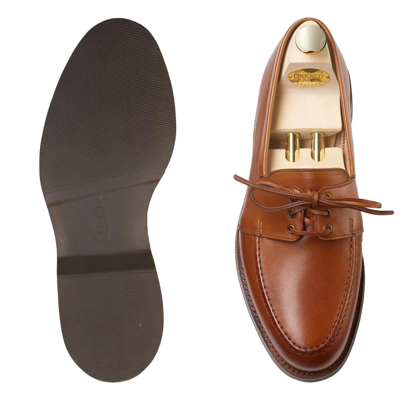 Falmouth Tan Wax Calf Air Motion Chic Minimalism