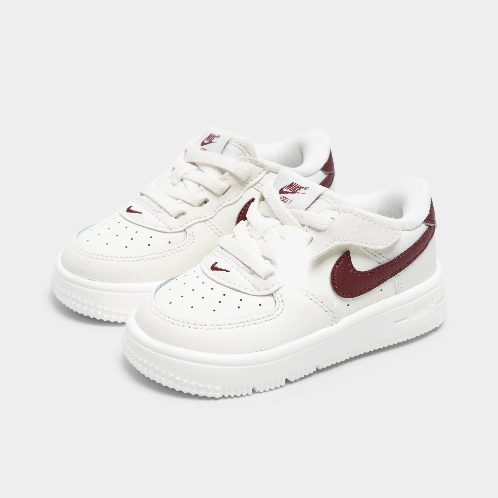 Non Marketing Sole Nike Air Force 1 Low Easyon TD Sail / Dark Team Red