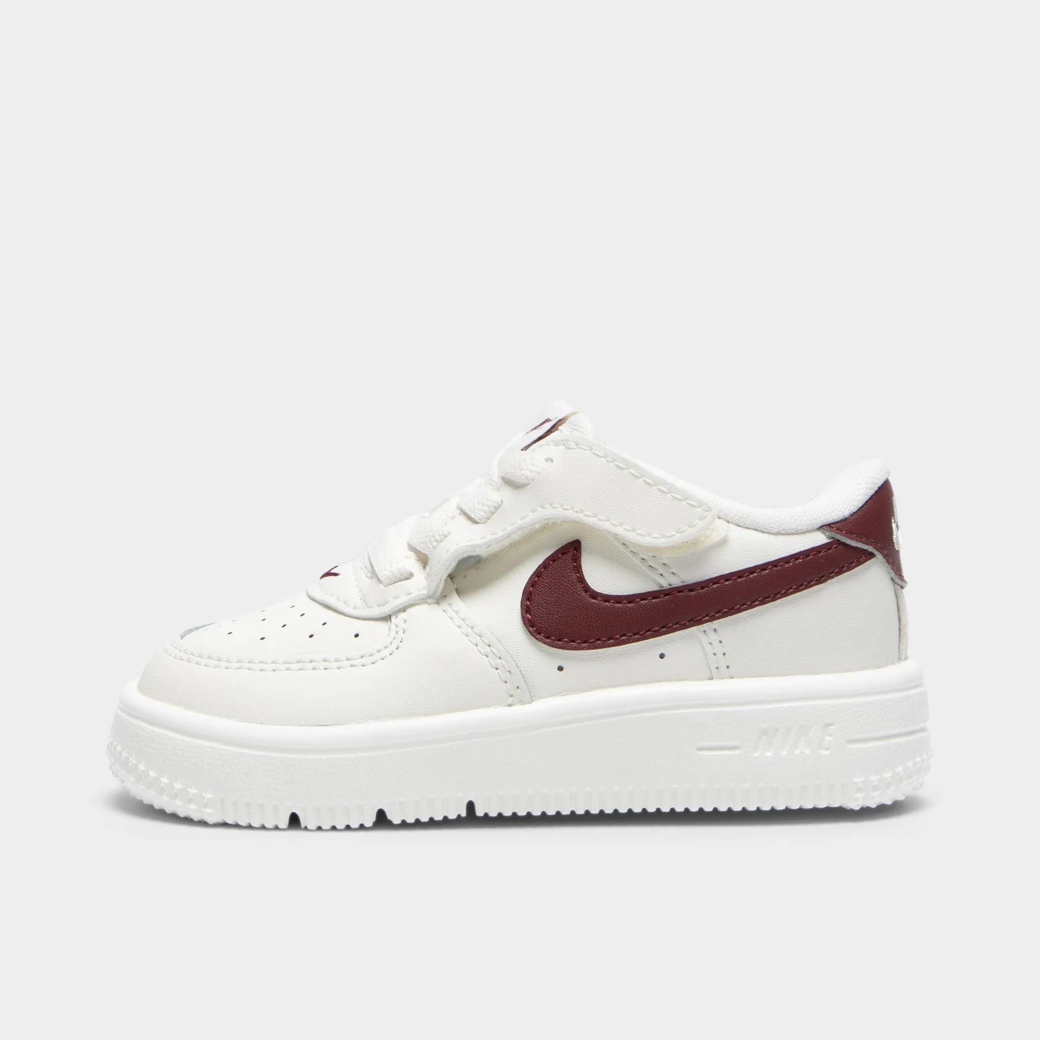 Nike Air Force 1 Low Easyon TD Sail / Dark Team Red Airflow Ventilation System Vulcanized Outsole