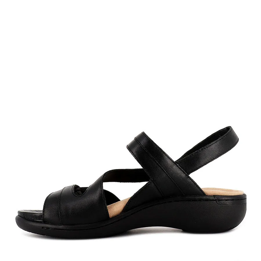 cool shoes Everyday Comfort BEAUX W - BLACK LEATHER