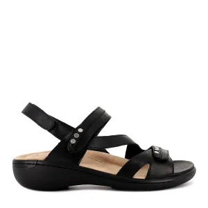 Lite Wear BEAUX W - BLACK LEATHER
