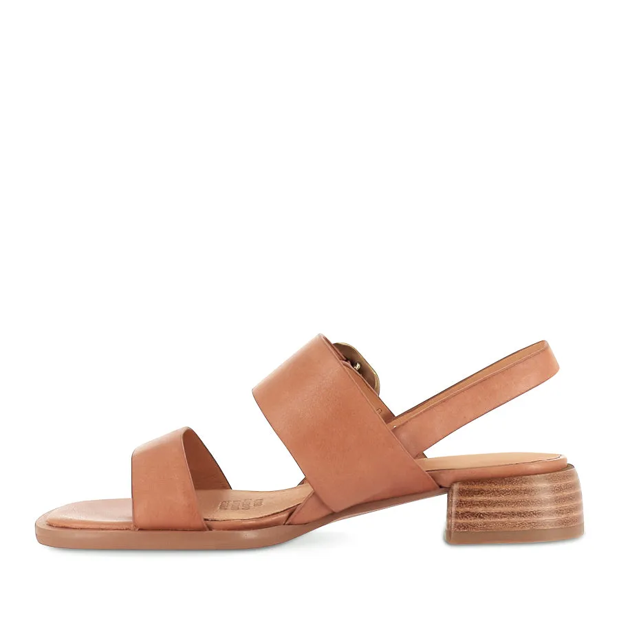 Toe Post TEGEAN - BRANDY LEATHER