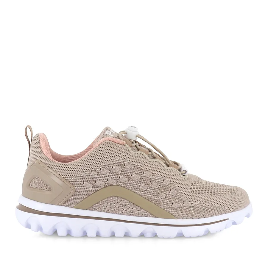 TRAVELACTIV AXIAL - TAUPE/PEACH Auxetic Material Construction Training Run