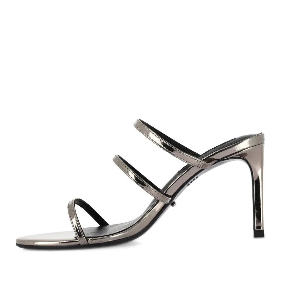 Adjustable Sole Elegant Cushion MAGIC - GUNMETAL SHINE