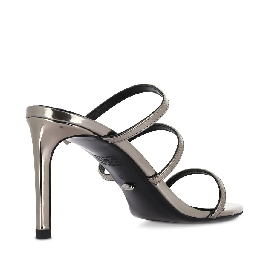 Leaf Path Comfortable Design Shoes MAGIC - GUNMETAL SHINE