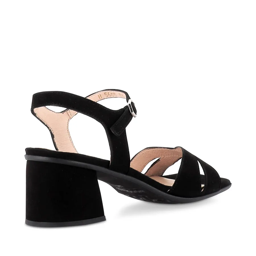 HARRI H-5605 - BLACK LEATHER Durable Support