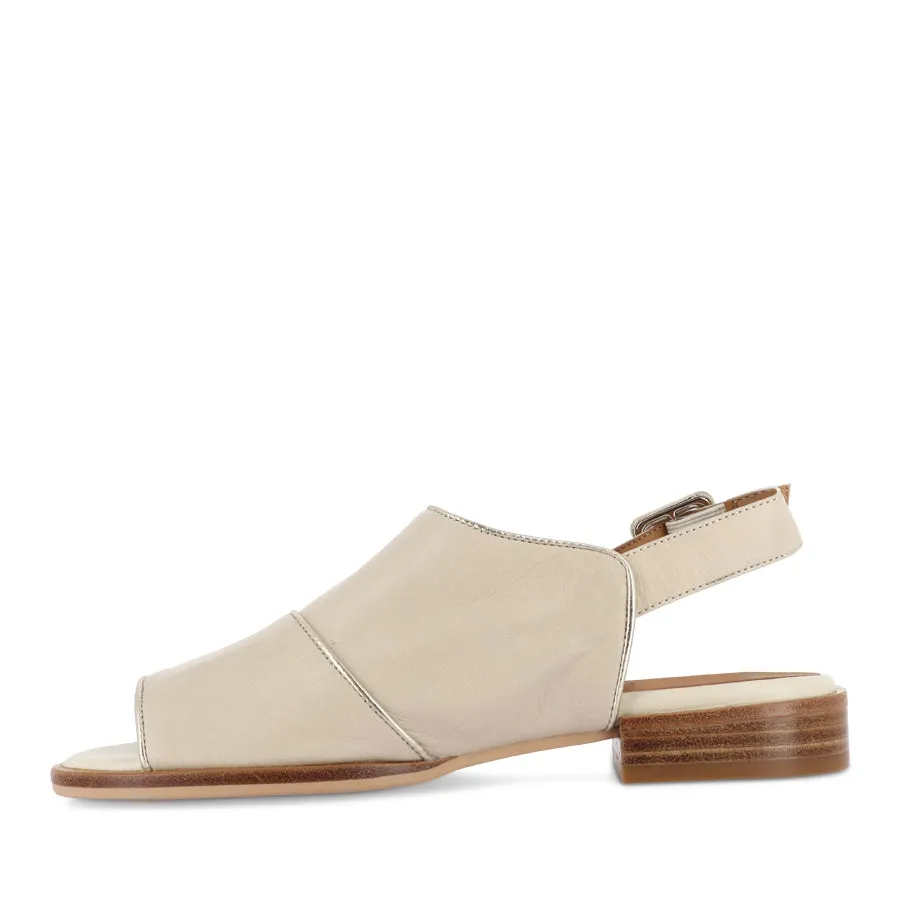 SIROSE - SWAN LEATHER hook and loop closure