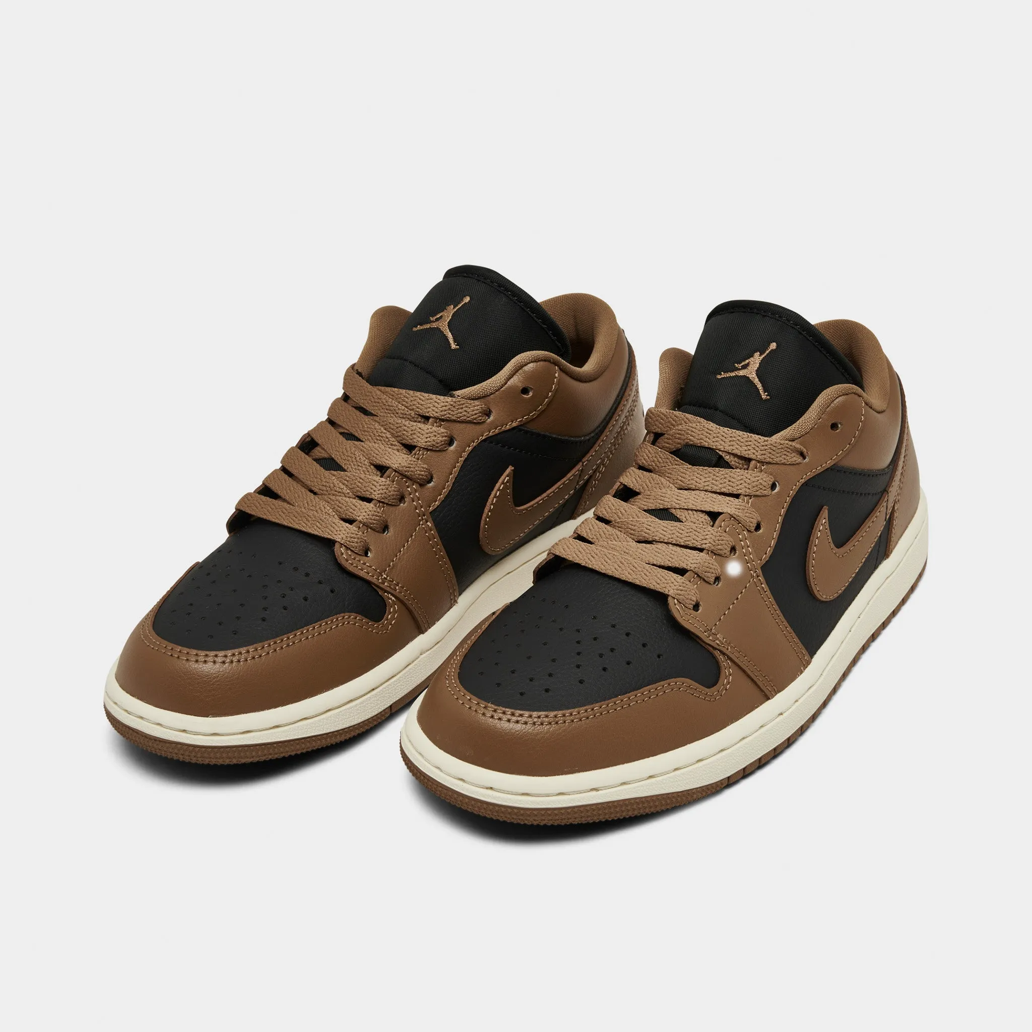 Jordan Women's 1 Low OffNoir / Archaeo Brown - Sail Layered Cushioning System