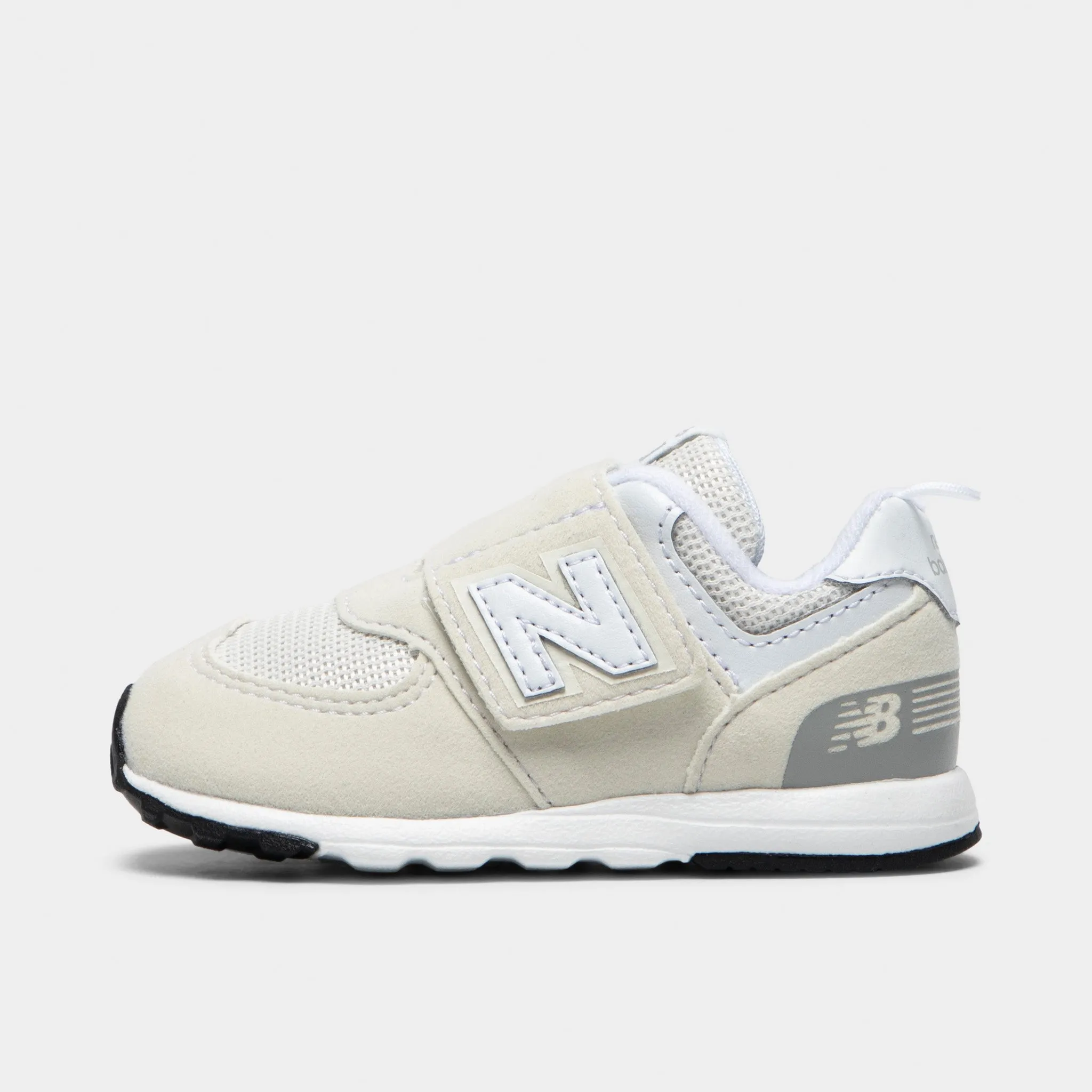 Tailored lining bodybuilders New Balance Infants' 574 Nimbus Cloud / White