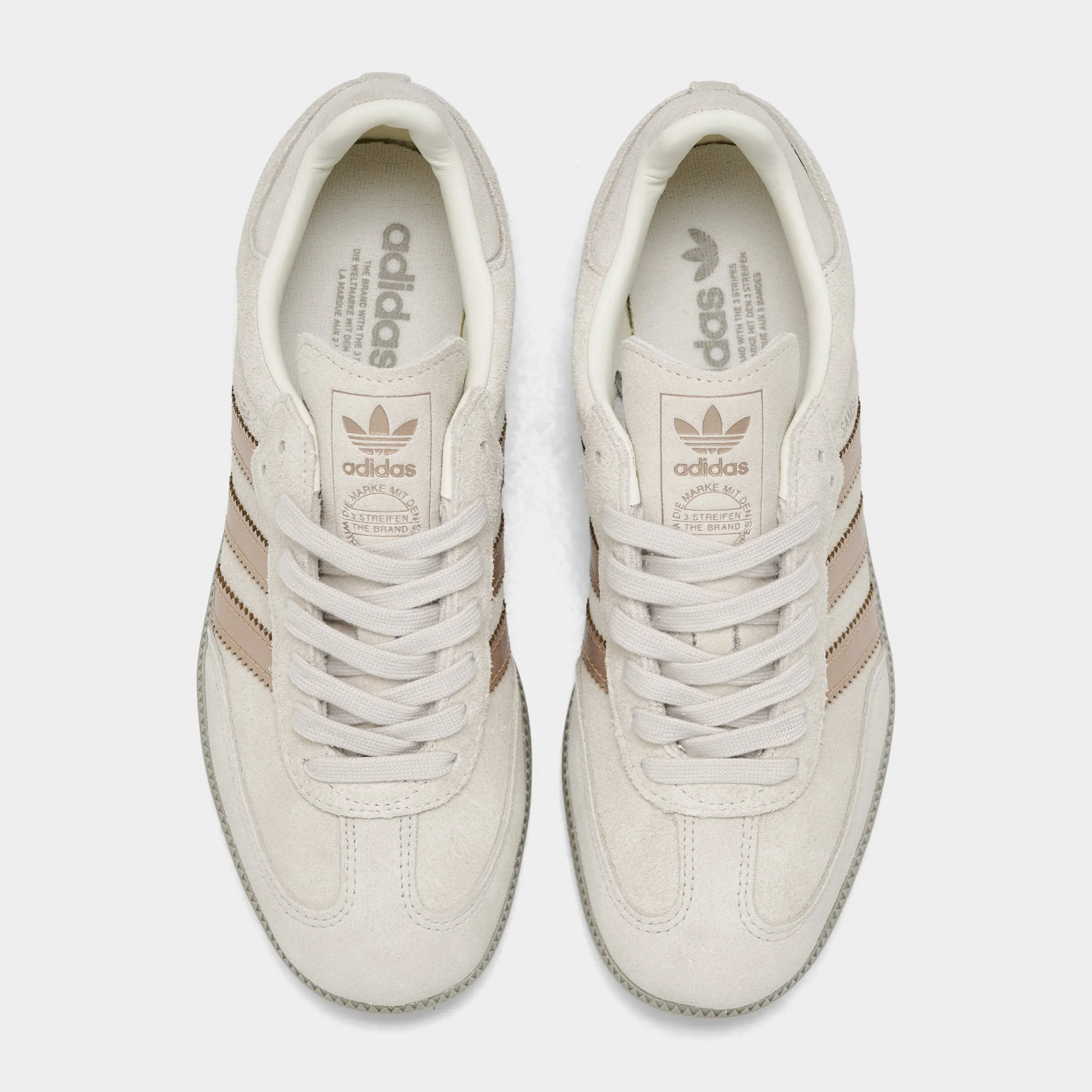 Balanced feel adidas Women's Samba OG Off White / Copper Metallic - Putty Beige