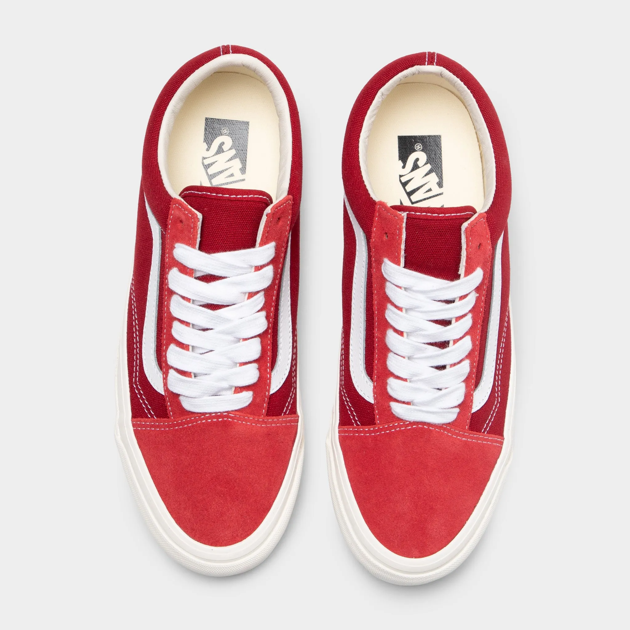 Vans LX Old Skool Suede Red / Red Maximum Cushioning