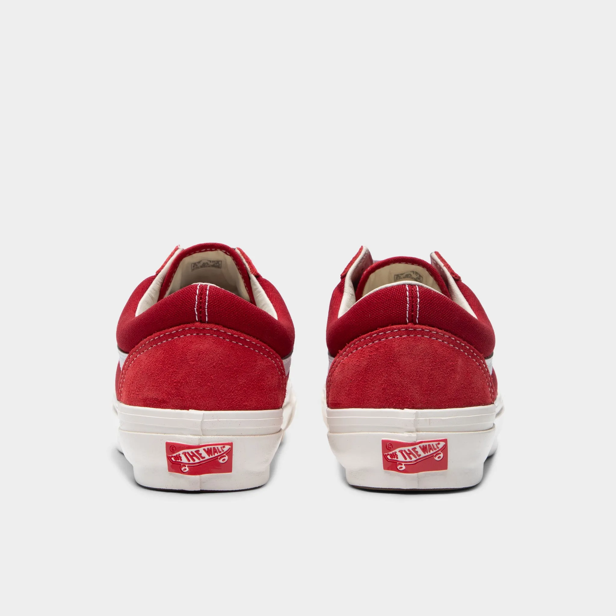 Structured shock absorption Vans LX Old Skool Suede Red / Red
