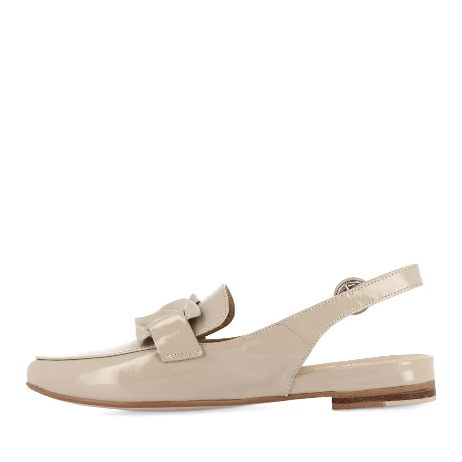 FAVILLAS - CAFE PATENT LEATHER Burnished Finish