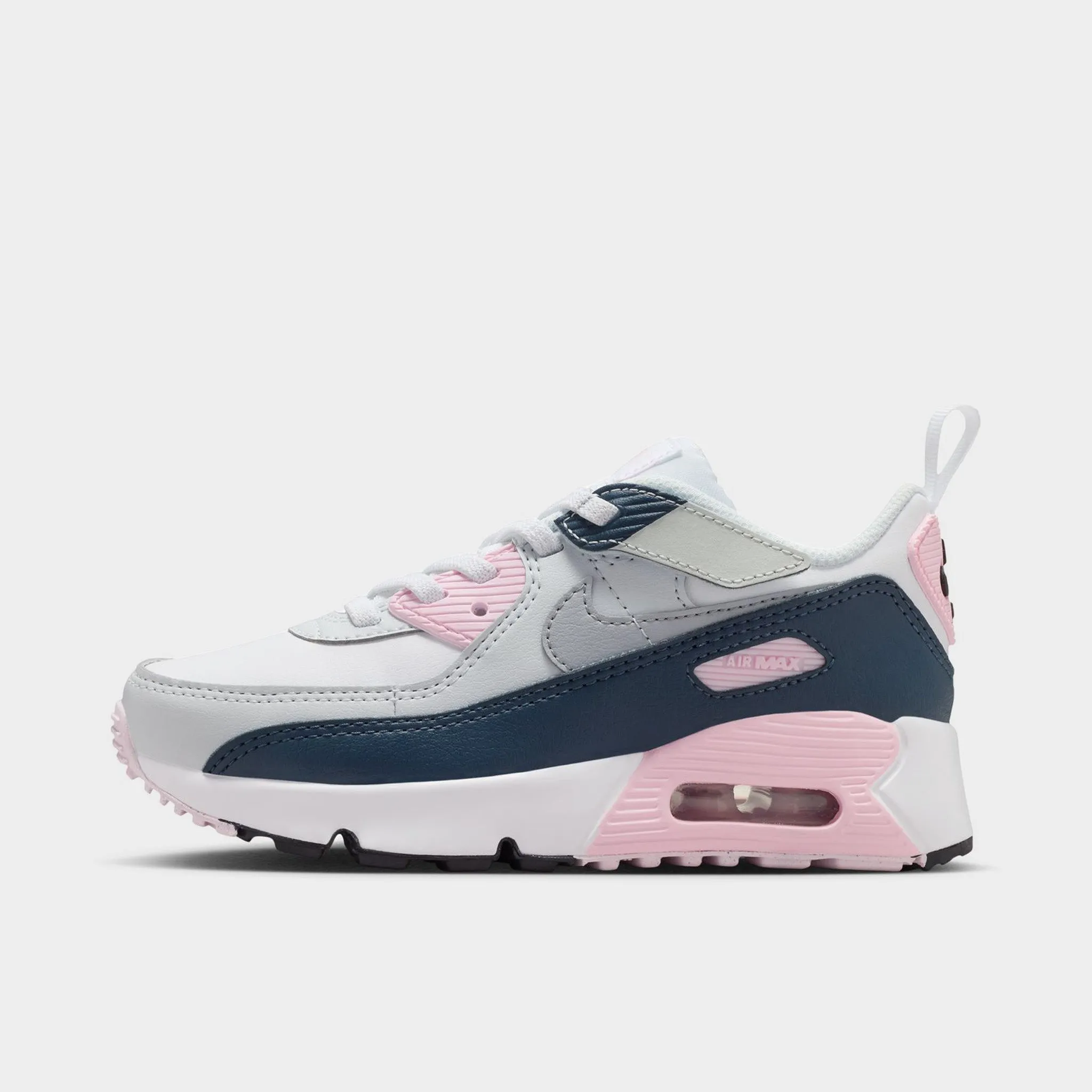 Temperature Regulating Fabric Nike Air Max 90 Easy On PS White / Wolf Grey - Pink Foam