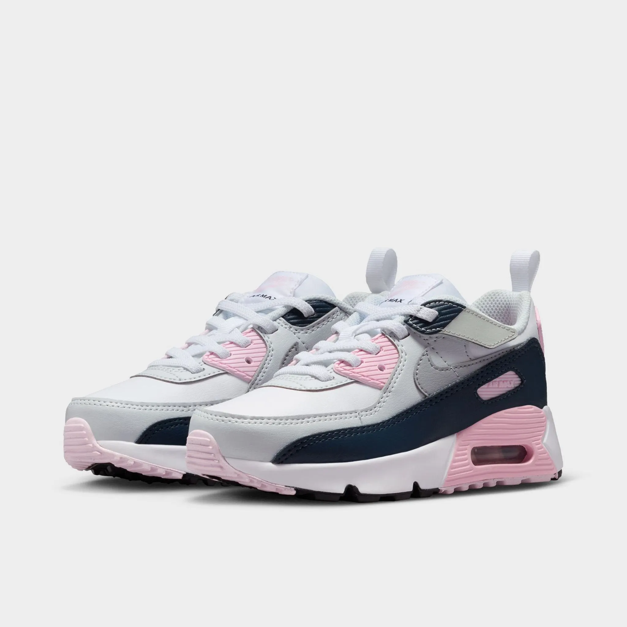 Pressure Relief Nike Air Max 90 Easy On PS White / Wolf Grey - Pink Foam