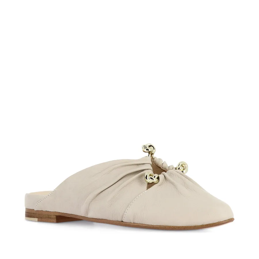 FIBBY - ALMOND LEATHER Air Vent Look Style