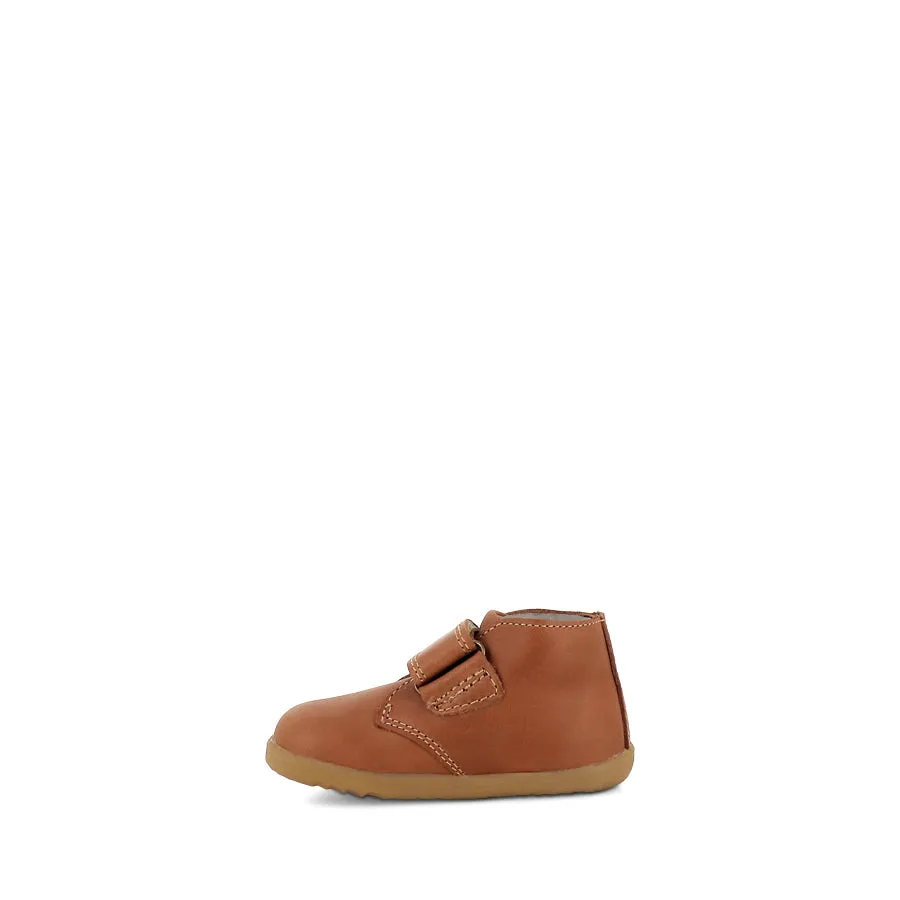 DESERT STEP UP - CARAMEL VINTAGE LEATHER Summer Hike Timeless Look