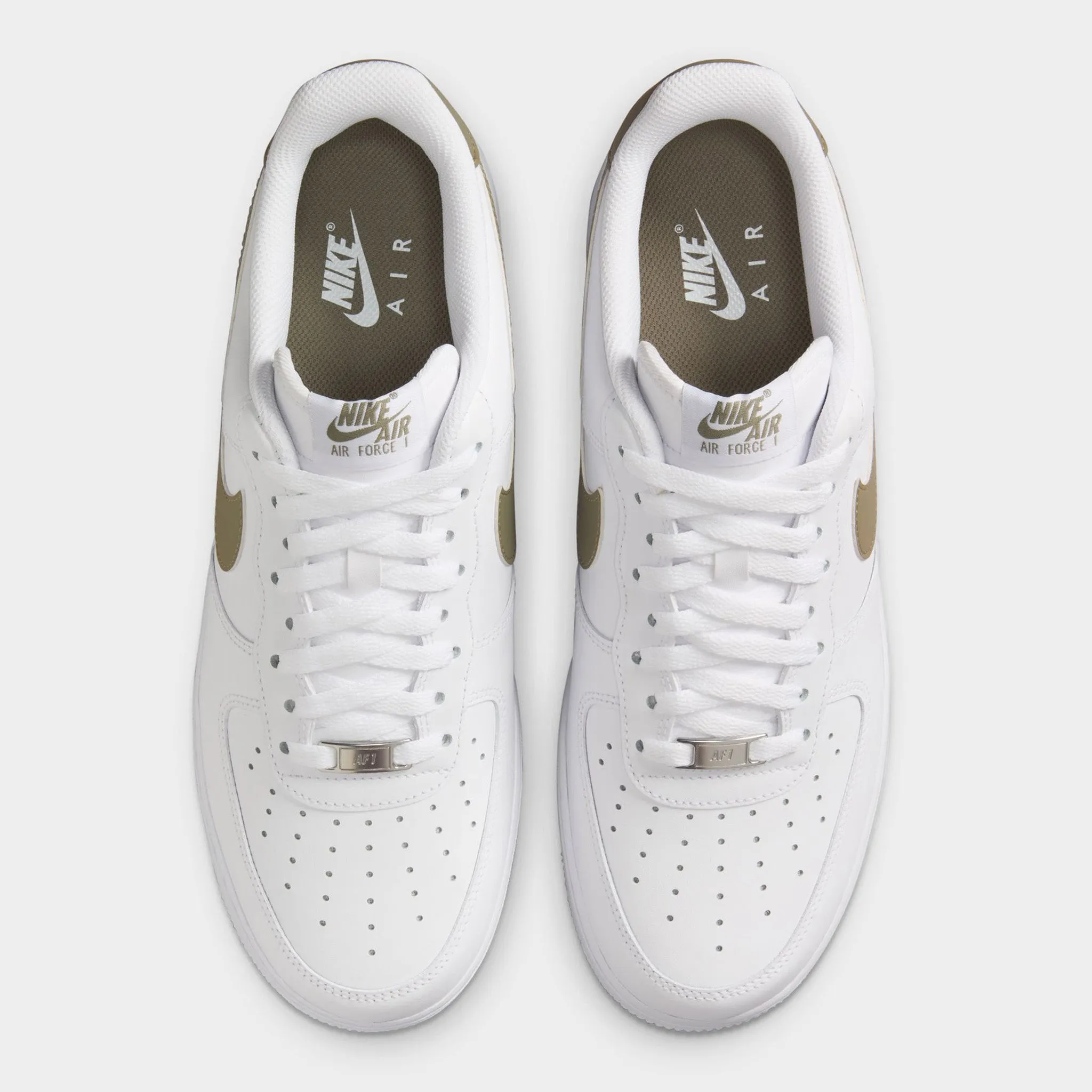 Nike Air Force 1 '07 White / Light Army Chic Comfort Fresh stability