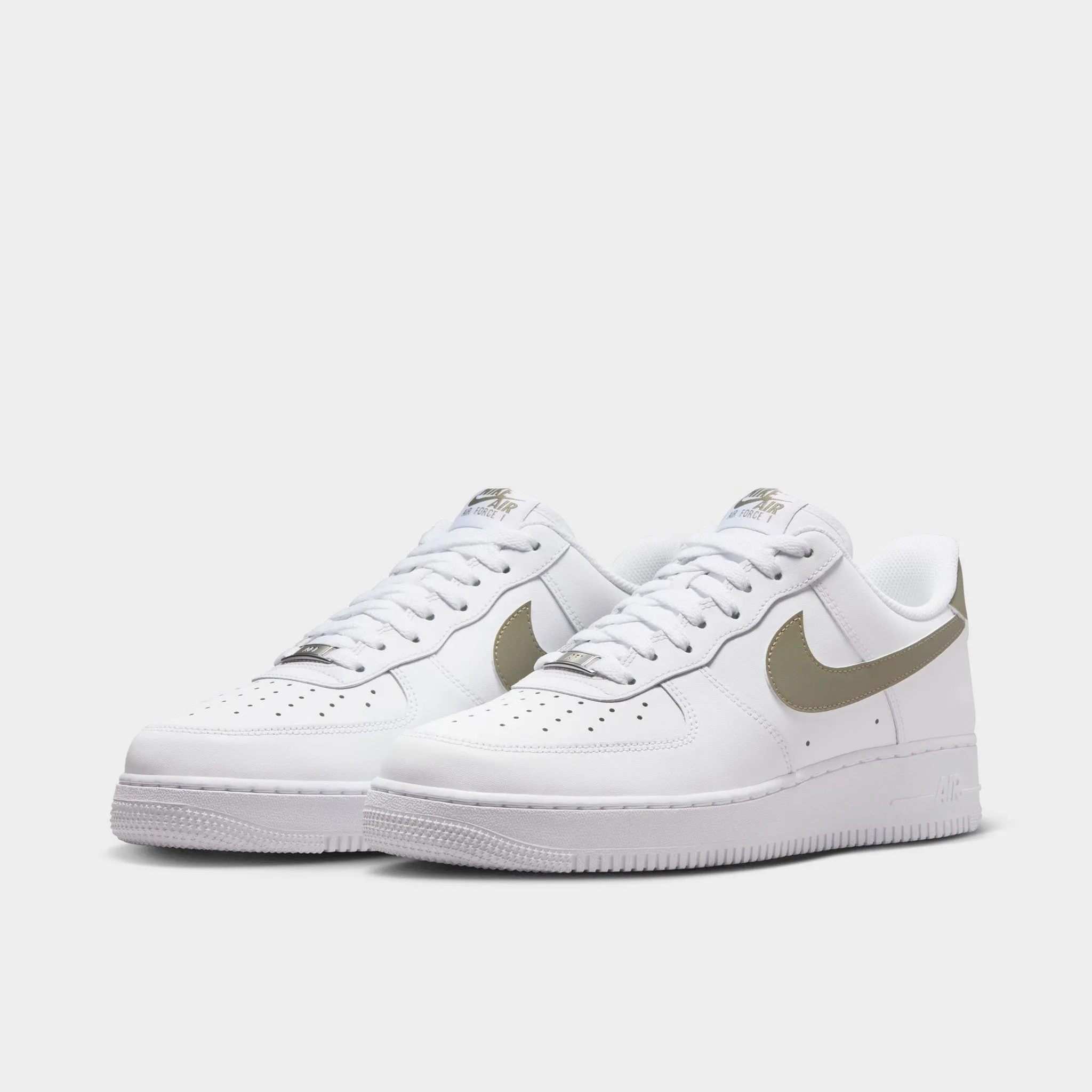 Non - Slip Reliable Performance Nike Air Force 1 '07 White / Light Army