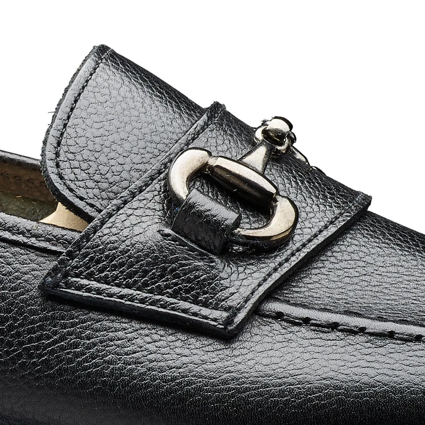 Spanish Made All-season Slip-ons Finchley 2 Black Pebble Grain