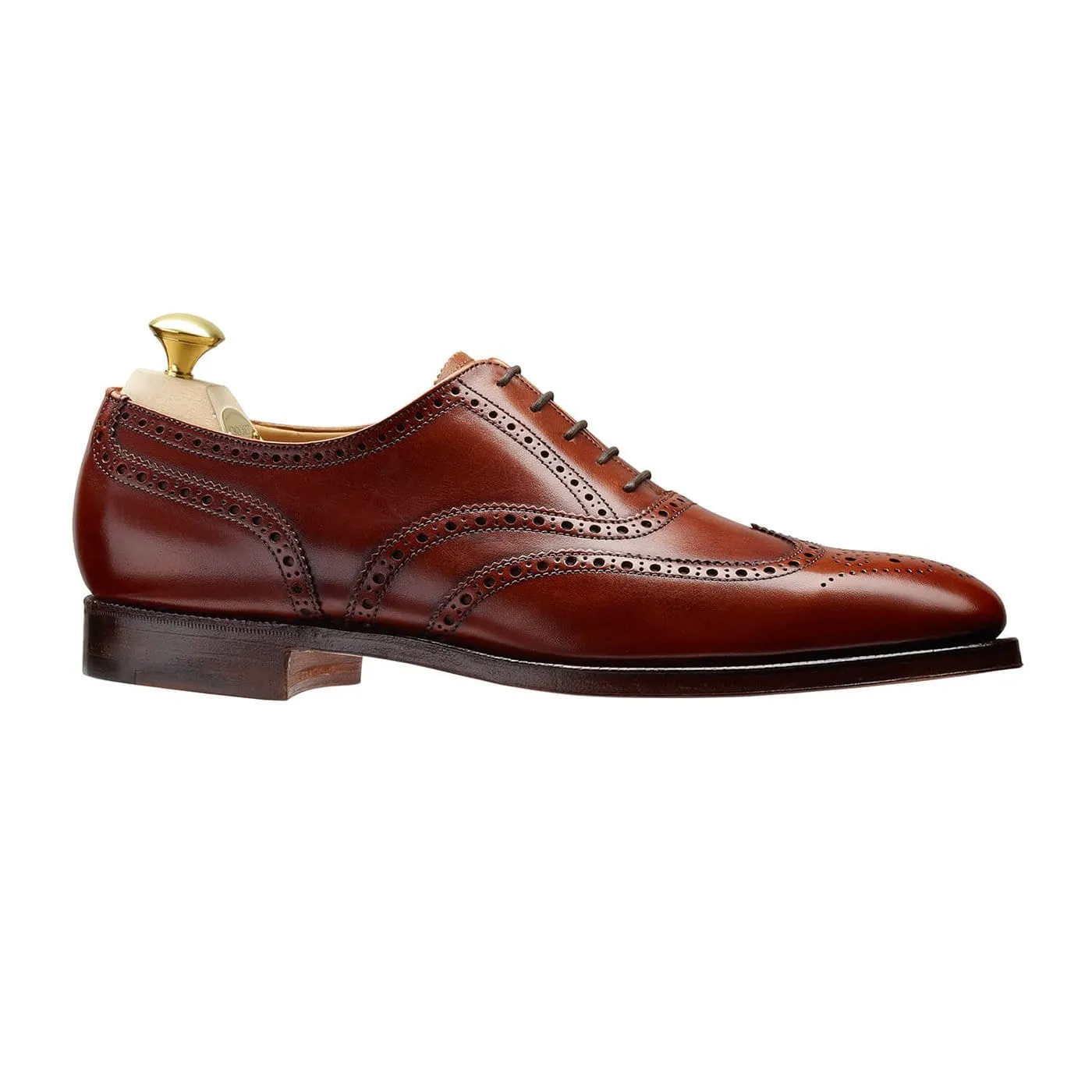 Finsbury Chestnut Burnished Calf Comfortable Style