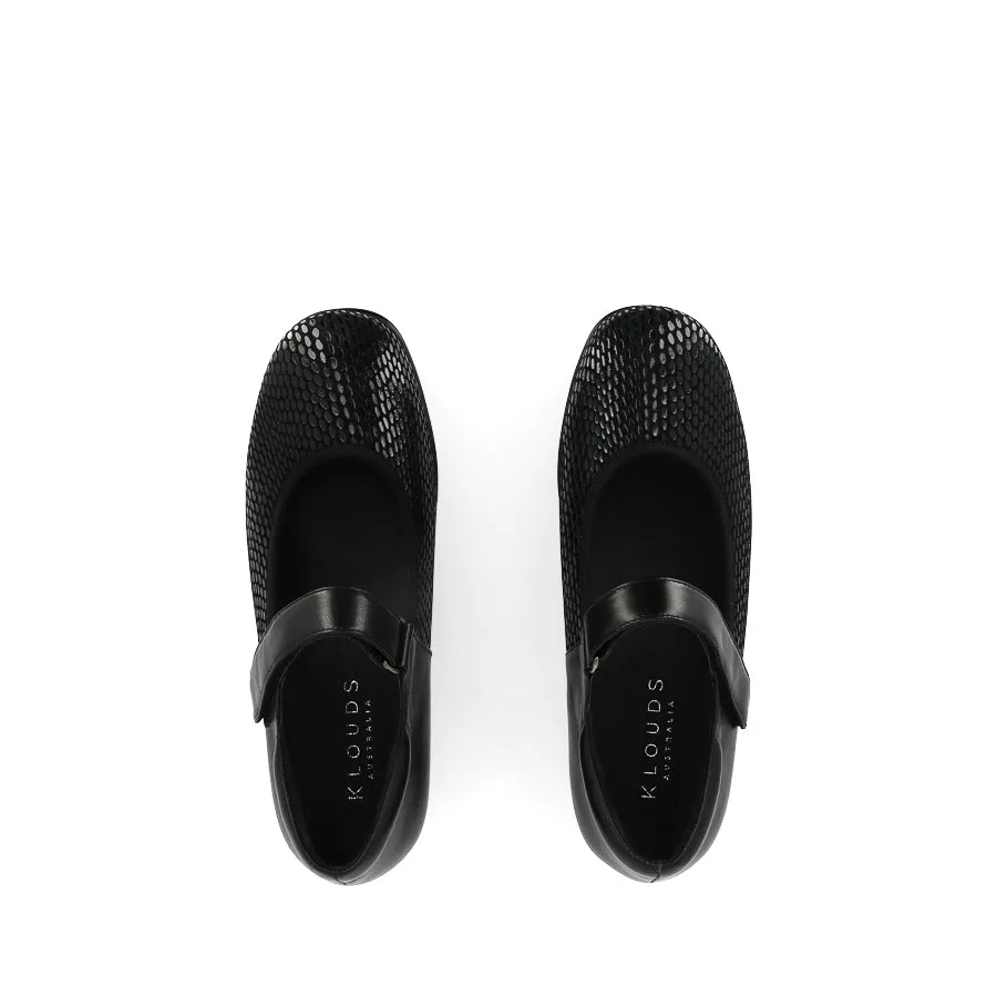 Cozy Look WISDOM - BLACK SNAKE STRETCH