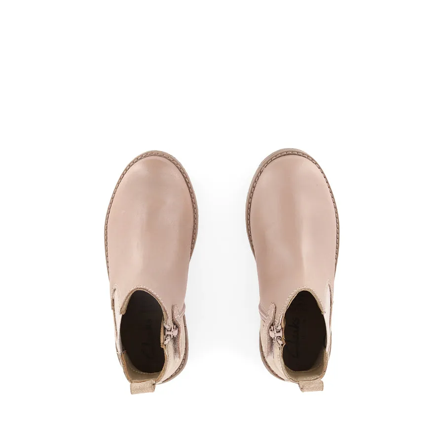 CHELSEA II - ROSE LEATHER Strap Smart Footwear