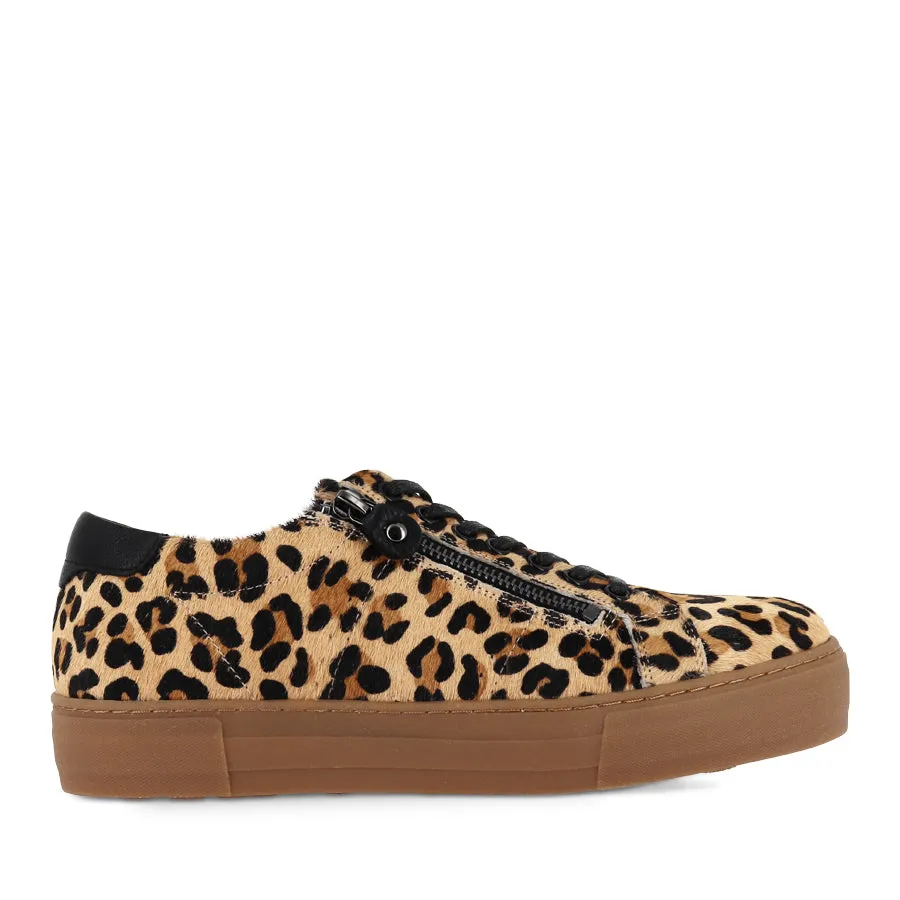 Active Lifestyle Smart Casual FROGGY - TAN LEOPARD BLACK MULTI
