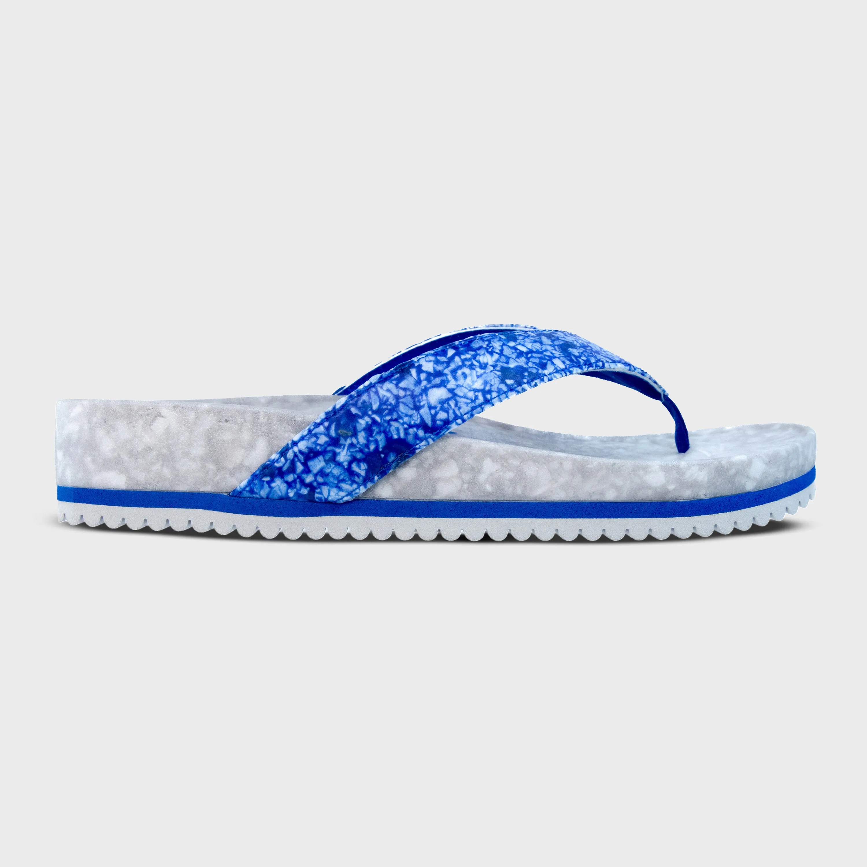 Queen Touch Kick Power FLEKS THE WEST BEACH FLIP FLOP - SAPPHIRE BLUE