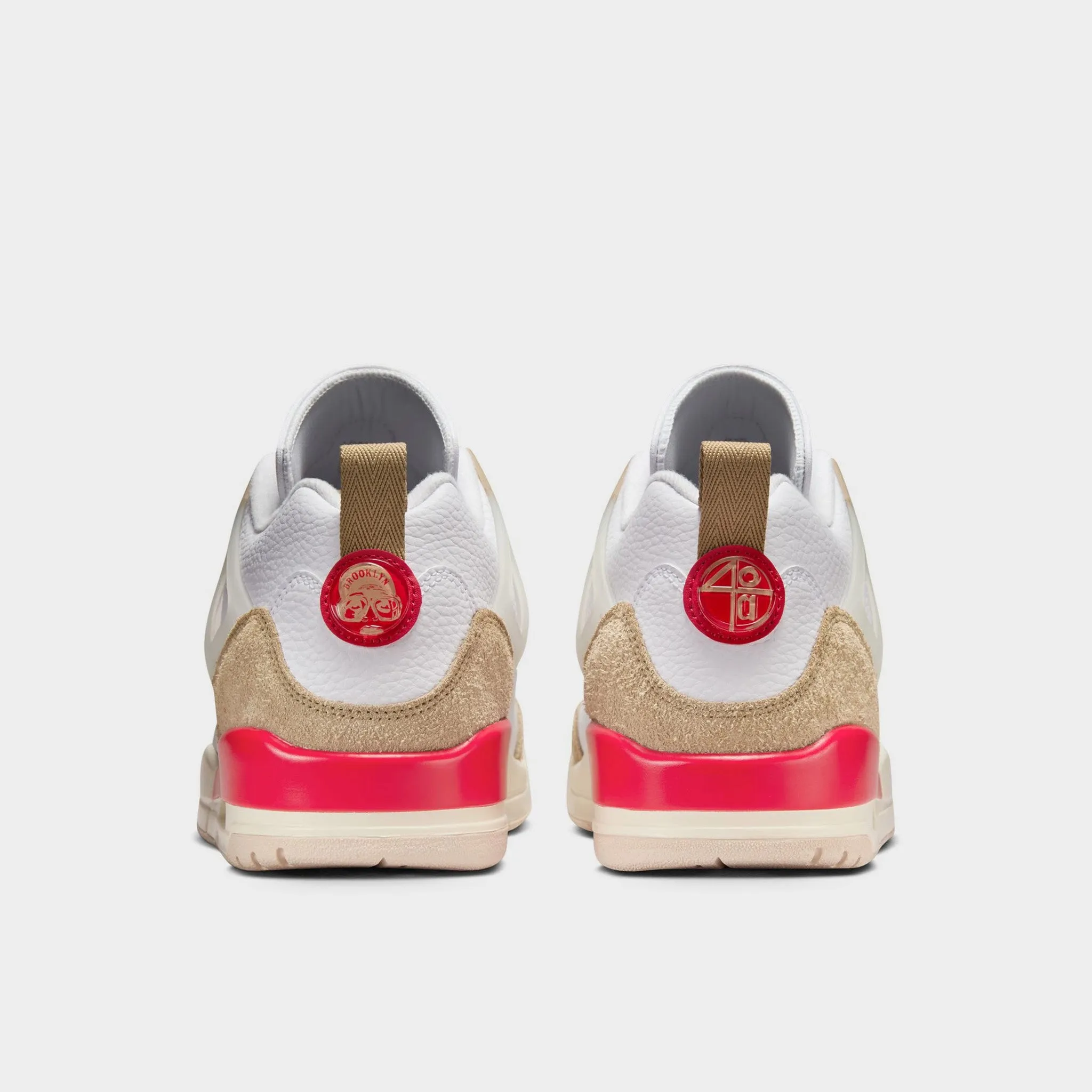 Jordan Spizike Low White / Fire Red - Desert Camo Comfortable toe box Precision Cut Motion
