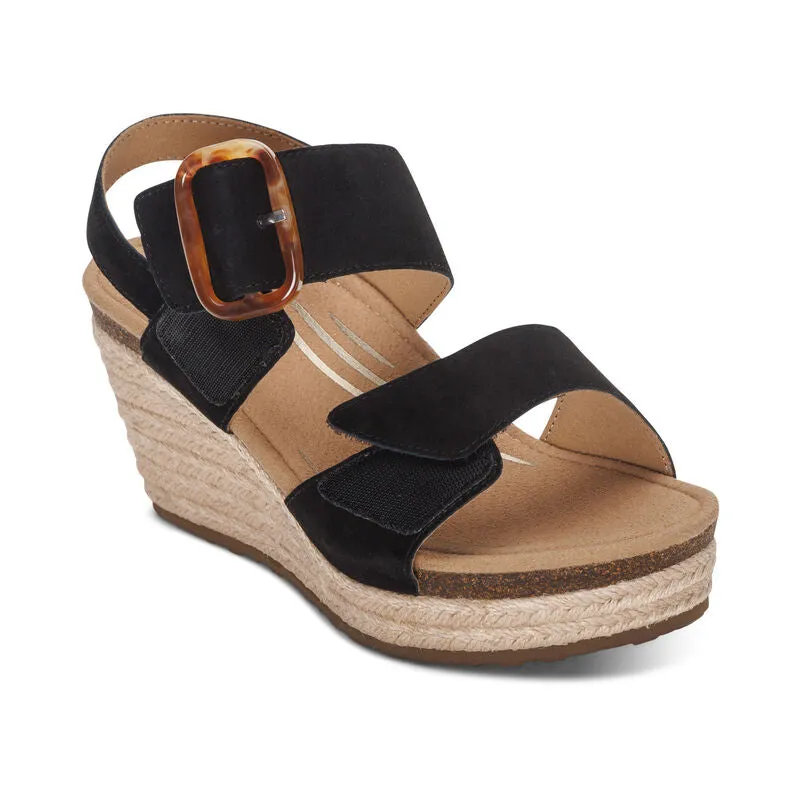 Ocean Edge Step Free AETREX ASHLEY - BLACK - EW790