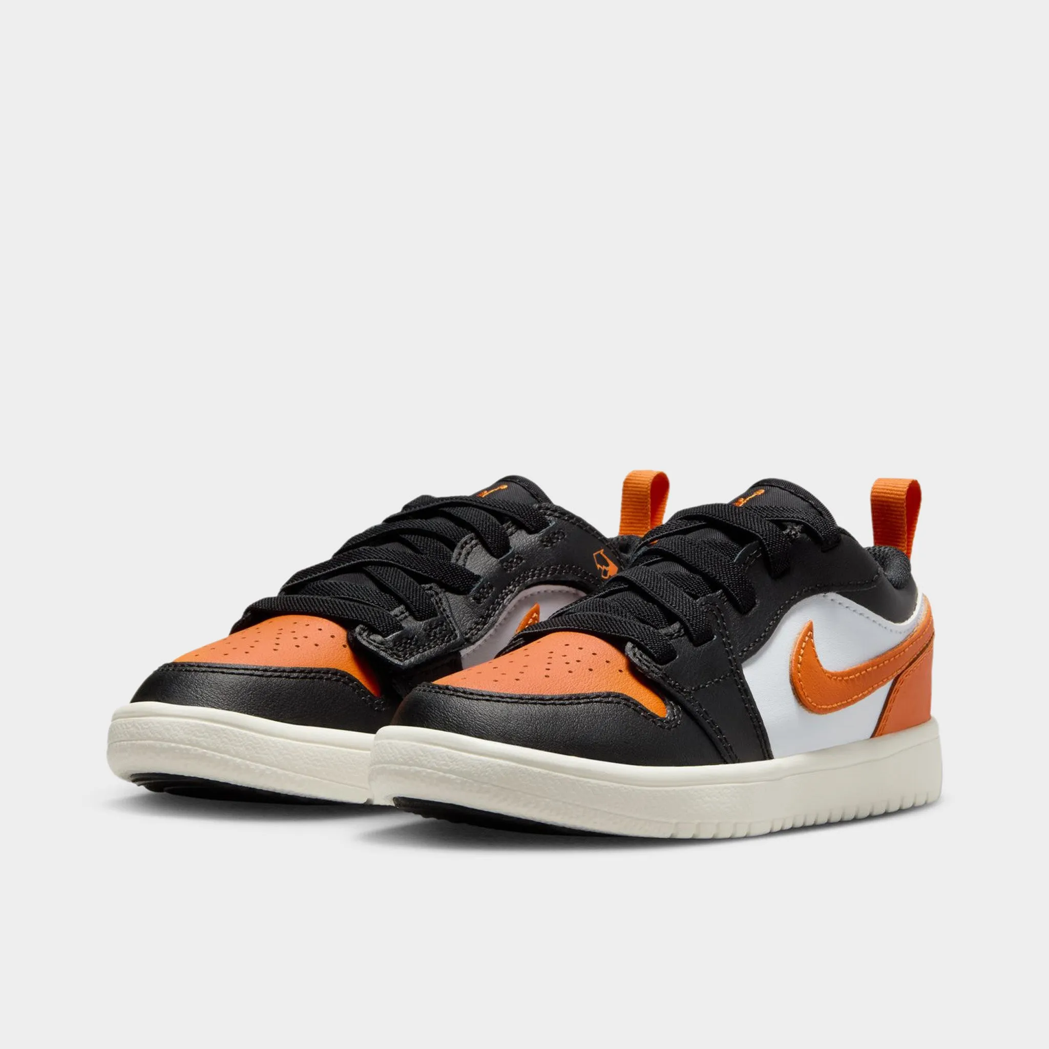 Jordan 1 Low Alt PS Black / Starfish - White Internal Sling