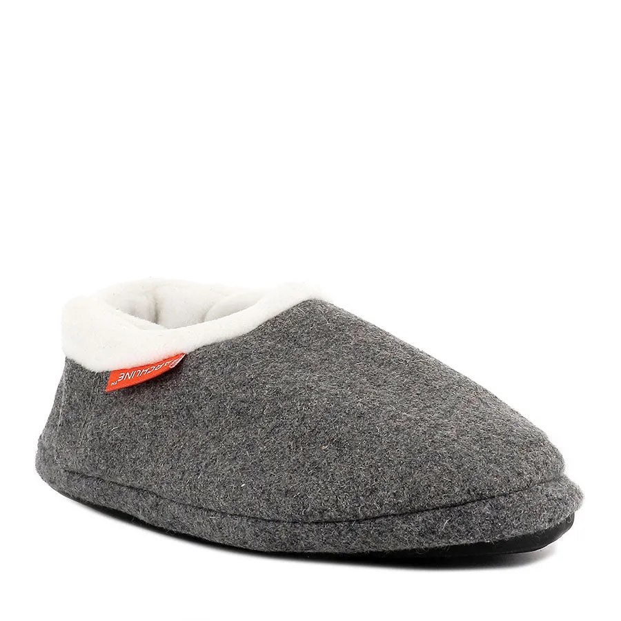 Ankle Support Slip-Resistant Sole JESSIE CLOSED - GREY MARL