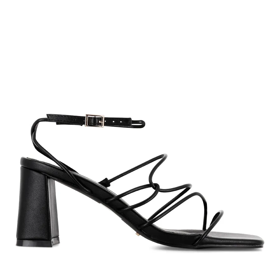Classic Sole Cotton Feel NICOLA - BLACK