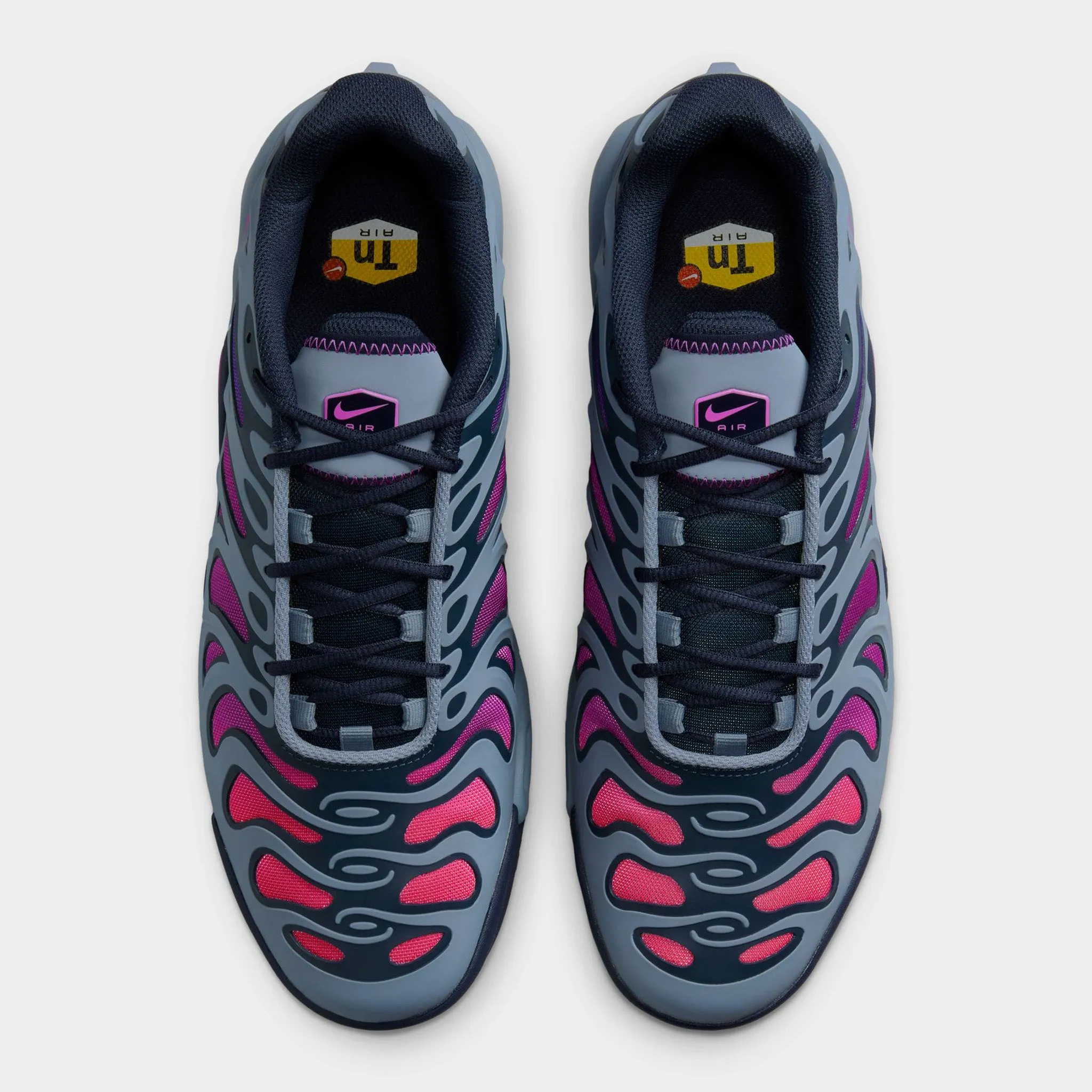 Compression Molded Ergonomic Sole Nike Air Max Plus Drift Ashen Slate / Vivid Purple - Obsidian