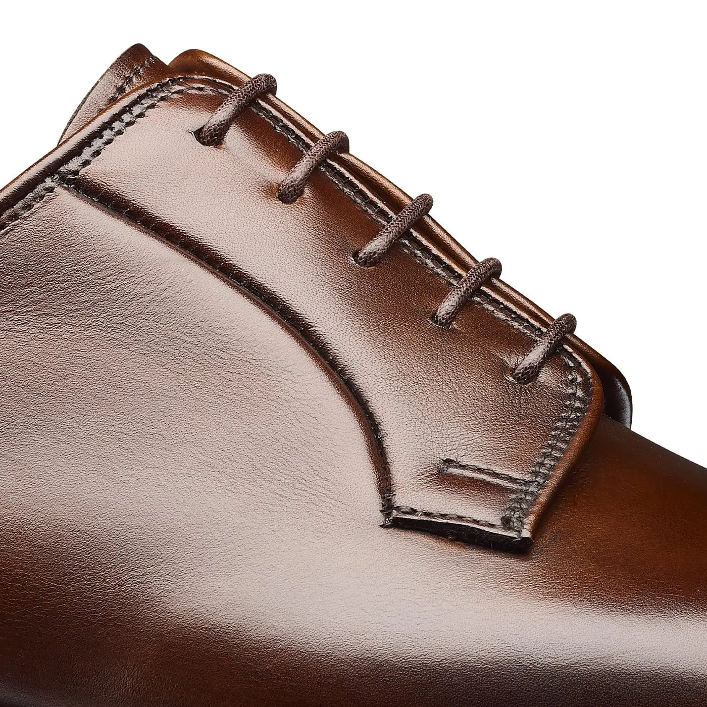 Easy Slip-On Lanark 3 Dark Brown Burnished Calf