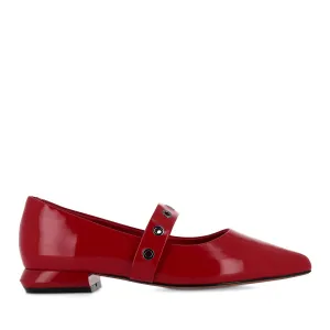 REED II - RED PATENT Art Glow