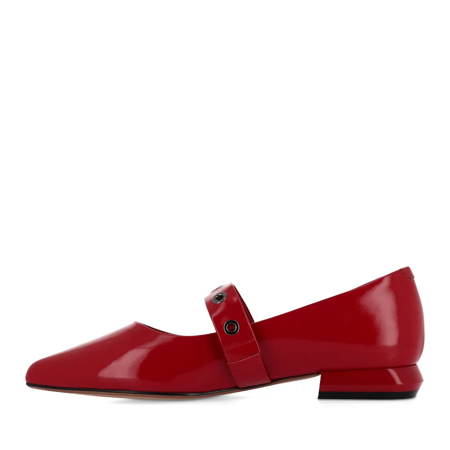 Scandi Clean REED II - RED PATENT