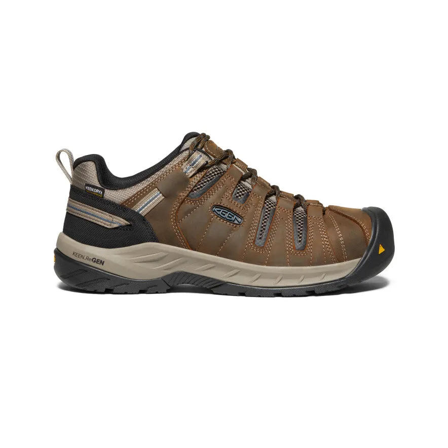 Men's Flint II Waterproof (Steel Toe)  |  Cascade Brown/Orion Blue Proper