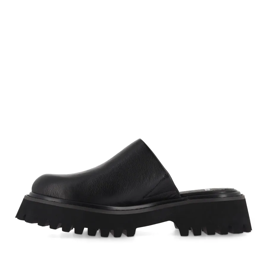 SELIYA - BLACK LEATHER Fresh Step