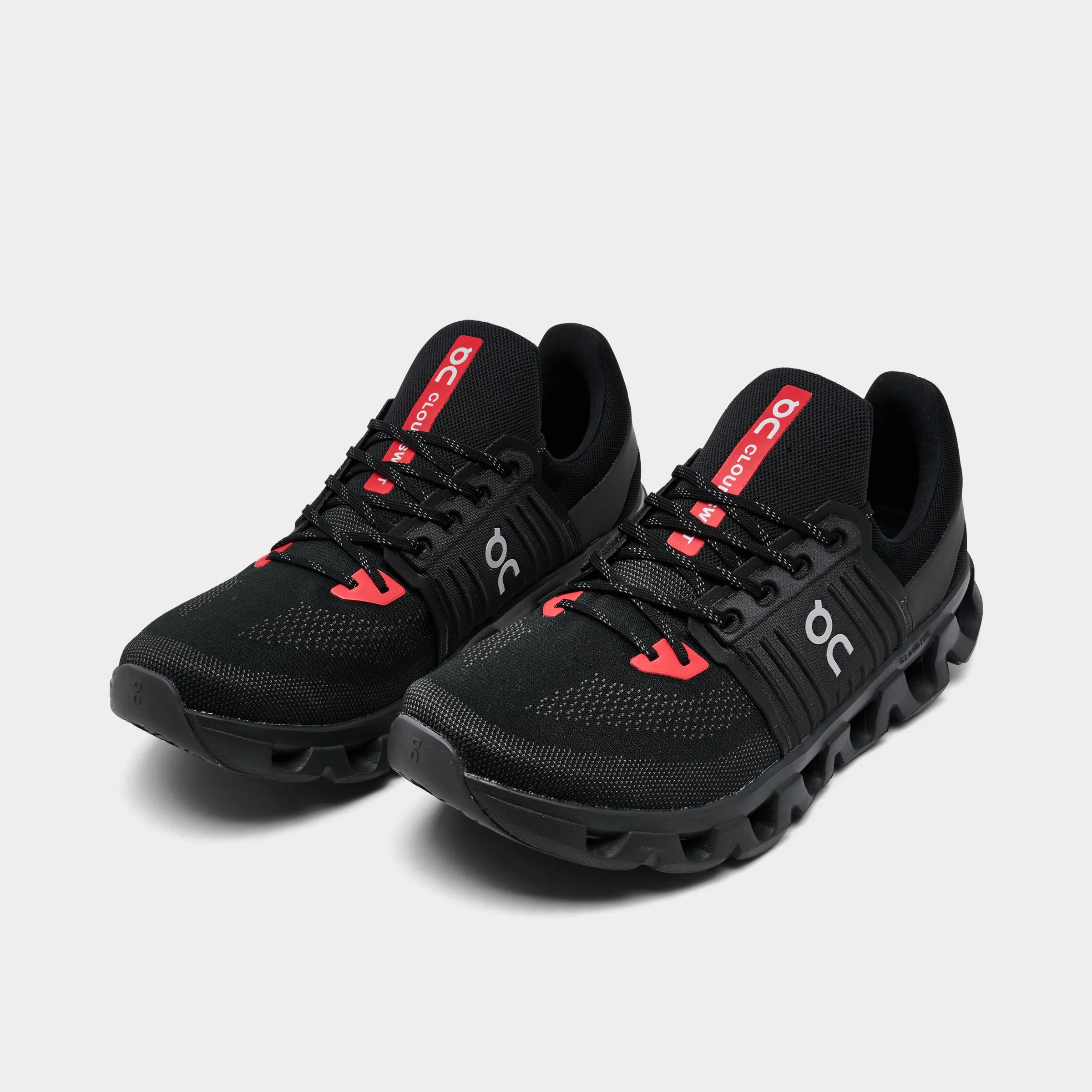 Anti Odor Fabric On Cloudswift 4 Black / Grey - Red