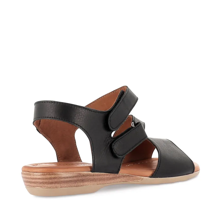 TAINTING - BLACK LEATHER Comfortable all-day wear