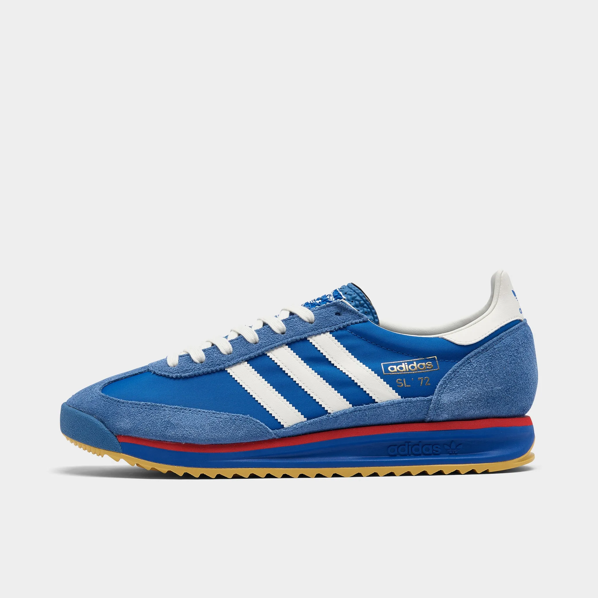 Comfort Mesh Puncture Resistant Plate adidas SL 72 RS Blue / Core White - Better Scarlet