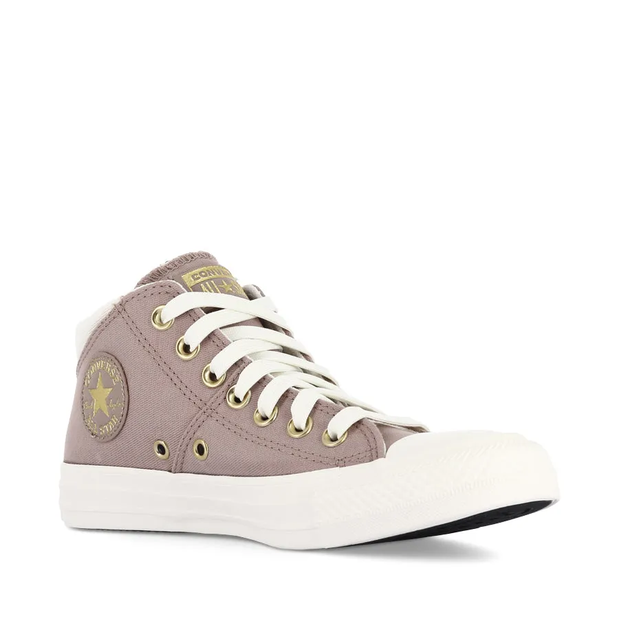 Rockered Sole Hyperbolic Lasting ALL STAR MADISON MID TAILORED LINES - BITE THE DUST/EGRET/GOLD