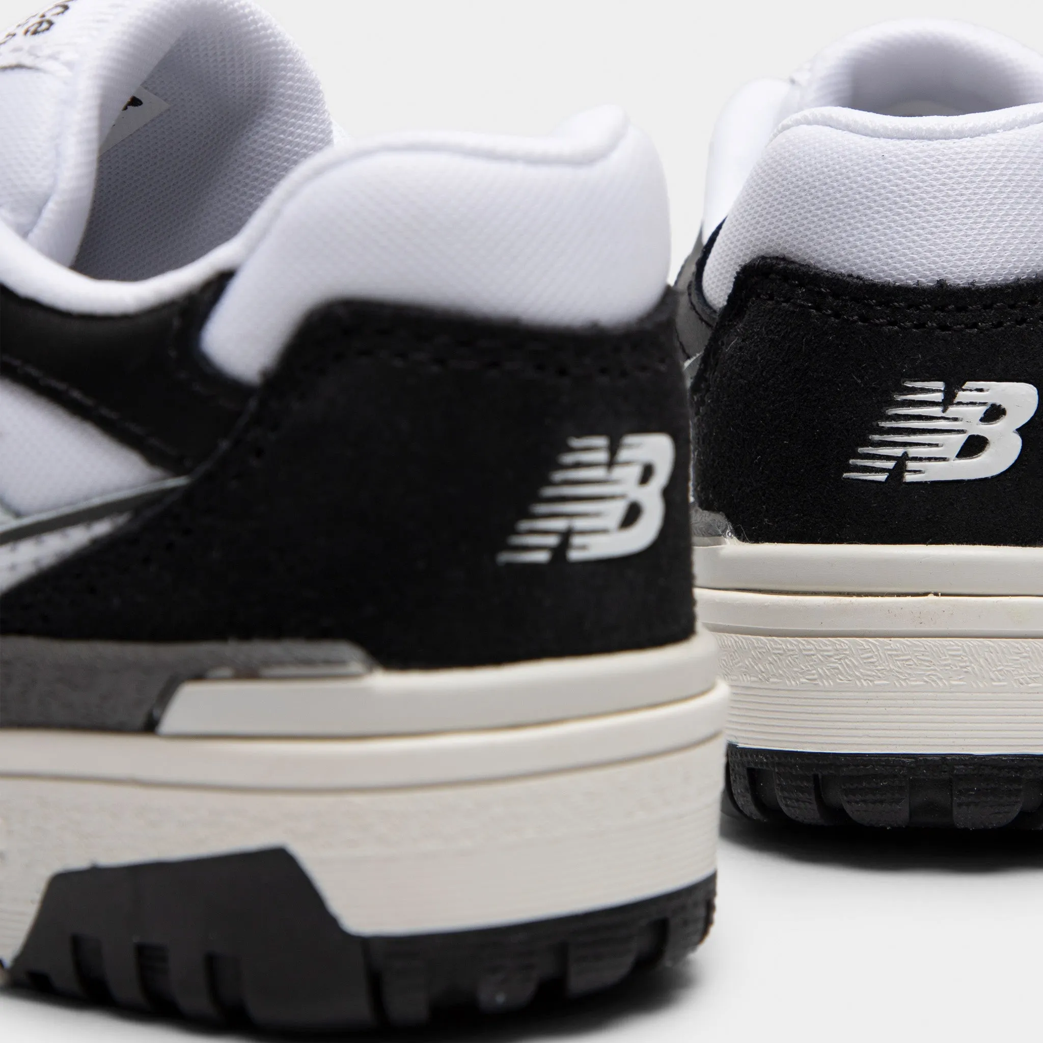 Heat Sealed Overlays New Balance Childrens' PSB550CA White / Black
